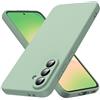 Byvuwiay Cover per Samsung Galaxy A56 5G, Morbida Silicone Liquida TPU Protettivo Ultra Slim Custodia Antiurto, Custodia Compatibile con Samsung Galaxy A56 5G - Matcha