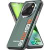 OUKITEL WP39PRO Rugged Smartphone 5G 2025, 36GB+512GB/2TB Telefono Indistruttibile, 11000mAh Rugged Phone, 64MP Antiurto Telefono, 6.6 FHD+ Smartphone NFC, Dual SIM/Fingerprint/Face ID, Verde