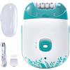 Generic Epilatore da donna per depilazione - Rasoio senza fili da donna - Epilatore elettrico - 2 velocità - Epilatore facciale ricaricabile per labbra, gambe, braccia