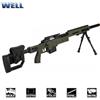 WELL Fucile sniper MB4410 verde con bipiede Well