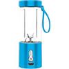 Meichoon Tazza per frullatore elettrico, 530 ml, 6 lame con tracolla per il trasporto, facile da trasportare, frullati, frullati, frutta, verdura, LB38, blu