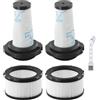Attemart Filtri di Ricambio per Rowenta X-Force Flex 9.60 Aqua/Animal/Allergy | RH20C0 RH2077 RH2078 RH2079 RH2037 RH2038 RH2039 Aspirapolvere Accessori, Alternativa a ZR009010 & ZR009012, 4 pezzi