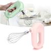 Atyhao Sbattitore Elettrico a Immersione, Miscelatori USB Sbattitori Manuali Frusta Elettrica Ricaricabile Sbattitore a Immersione Senza Fili Regolazione a 4 Livelli Frullino per Le Uova (Rosa)
