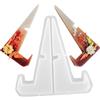Buachois Stampi per Resina,Stampo in Silicone per Espositore per Piastre, Stampo in Resina per Supporto per Telefono Cellulare Flessibile Resilienza Fai-da-te per Ufficio(L)
