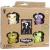 Bizak Fuggler, confezione da 5 figure da 6,5 cm con poster da collezione, 44 figure da collezione, per bambini e ragazze +4 anni (64110400-6)
