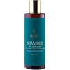 ISHA cosmetics-Shampoo purificante seboregolatore-naturale ayurvedico con estratti di Neem,Tulsi ed Amla-Succo d'Aloe BIO ed Olio di Nigella-testato dermatologicamente e al nichel<1ppm-vegan-200ml