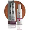 Pop Italy Me&G Tinta Permanente Professionale Per Capelli in Crema Con Estratto Di Calendula - 100% Copertura Capelli Bianchi - 100 gr (7/44 Biondo Medio Ramato Intenso + Ossigeno 20 vol. 150 ml)