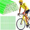 Abeillo Riflettori per raggi della bicicletta, 36 pezzi, visibilità a 360° e facile installazione, impermeabili, riflettenti, materiale altamente riflettente, riflettori per raggi della bicicletta, per guida