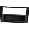 Electric House Mascherina Cruscotto Telaio Autoradio Adattatore Stereo NERO 2 ISO 1 DIN compatibile per PEUGEOT 308 2007>2013 308CC 2009> + CASSETTO MS370/NL