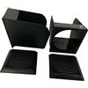 Electric House Supporti + Griglie per Altoparlanti casse acustiche anteriori 100mm compatibili con Fiat Panda 141 1° serie 1984 > 2003 Nero SP011