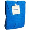 Bassetti ACCAPPATOIO BASSETTI UOMO DONNA CON CAPPUCCIO TAGLIA S - M - L - XL - XXL SPUGNA DI PURO COTONE 360gr/m² (S - 42/44, AZZURRO - 1365)