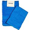 Bassetti - Set Asciugamani Da Bagno Viso e Bidet Coppia Asciugamani da Bagno con Ospite | 60x110 cm + 40x60 cm | Col. Azzurro - 1365