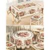 Dalila Casa Tovaglia Copritavolo Italia Jacquard (Italia, Mis. 180 cm rotondo)