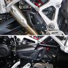 labelbike Adesivi 3D Moto Battitacco Compatibile con Triumph | Tiger 1200 GT - GT Pro - Rally Pro 2022, Moto Protezione in Resina, Antigraffio, Decorazione, Made in Italy