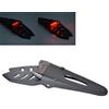 KaTur - Fanale posteriore a LED da 12 V per parafango posteriore, per moto da enduro, indicatore di direzione