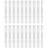 EASYKEENECOM 20 penne trasparenti per olio per unghie da 3 ml con punta a pennello, olio per cuticole, penna vuota per lucidalabbra ricaricabili, smalto per unghie, crescita ciglia, ecc