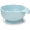 Chicco Ciotola in Silicone Con Ventosa per Bebè e Bambini, Morbido Piatto Pappa per Alimenti Semiliquidi con Maniglia Ergonomica, Lavabile in Lavastoviglie, Adatto per il Microonde - 6+ Mesi, Azzurro
