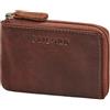 STILORD Keyon Elegante Portachiavi Uomo e Donna Pelle Vera - Mini Portafoglio Anelli Portachiavi con Cerniera Borsa per Chiavi con Zip - Portamonete per carte e monete Colore:kara - cognac