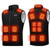 Generic Gilet riscaldato per uomo/donna, 3 livelli di temperatura regolabili, giacca riscaldata 17 zone di riscaldamento, gilet riscaldato ricaricabile tramite USB, gilet riscaldato leggero (non power bank)