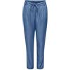 ONLY Onlpoptrash Charis Life Pant CC Wvn Pantaloni, Media Blu Denim, (XL) W x 32L Donna