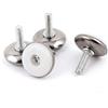 SZETOSY GOODCHANCEUK - Piedini di livellamento regolabili per mobili, 24 piedini di livellamento per gambe in acciaio inox, M8 x 20 mm, colore bianco