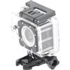 Zisemeil Action Camera 1080HD 30Fps Video e 12MP Foto per Sport All'Aperto, con Shell per 30m Subacquea, Accessori per Caschi, Biciclette, Tavole da Surf, Auto (Bianco)