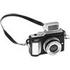 Generic Miini - Fotocamera Retrò - Fotocamera Reflex in Miniatura per Casa delle Bambole | Accessori Fotografici Vintage su Scala, Decorazione Modellini, Pellicola Polaroid da Tasca, Ornamento per Bambini