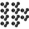 HERCHR Tappo Antipolvere Pinza Freno, 10 Set Copertura Antipolvere Pinza Freno a Disco Universale in Gomma Per Moto