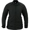 Texpeed Giacca moto da donna con protezioni - Cappotto invernale lungo da donna impermeabile in tessuto Cordura con armatura moto CE (EN 1621-1) XXL