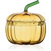 Ichendorf Milano Scatola Peperone, Collezione Vegetables, H 11 cm, Vetro Borosilicato, Fatto a Mano