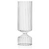 Ichendorf Milano Vaso Ottico, Collezione Bouquet, H 27 cm, Vetro Borosilicato, Fatto a Mano