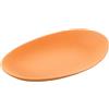 DRW Centrotavola Ovale in Ceramica Tono Marrone Piastrelle, Medidas: 36x20x6cm