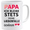 Jungle Mug Tazza con scritta Papa Vertertag con scritta | Ich bleiben stets deine Liebensfall |Tazza da caffè come regalo per la festa del papà | Compleanno | Idea regalo per il compleanno