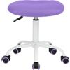 FurnitureR Sitness Bobby - Pouf per bambini, in alluminio, laccato, colore: Lilla