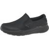 Skechers 232515 Bbk, Scarpe da ginnastica Uomo, Maglia Nera Duraleather Trim, 39 EU