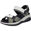 Rieker 67651, Sandali da Trekking Donna, Verde, 40 EU