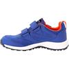 Jack Wolfskin Woodland Texapore Low VC K, Scarpe da Passeggio, Blu Scuro e Arancione, 40 EU