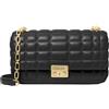 Michael Kors LG Conv Chain Shldr, Borsetta Donna, Verde Safari, Unica