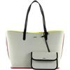 DKNY Tote, Borsa Hallie Donna, Multicolore, Nero