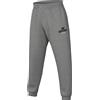 Nike Pantaloni in Pile con Risvolto Sportswear Club da Uomo, Dk Grey Heather/Lt Smoke Grey/Black, HJ2185-063, M