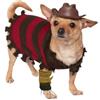 Rubie's Costume unisex per adulti, ufficiale Rubie s A Nightmare on Elm Street Freddy Krueger Halloween Pet Dog Costume Taglia M, Multicolore, M UK