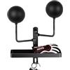 Tomalithic Portacaschi per Moto - Porta Casco Moto da Parete,Multifunzione Portacasco da Parete Moto, Spherical Porta Casco 180°, Non C'È Bisogno di Fare Buchi,con Ganci, per Caschi da Moto,Cappelli, Parrucche