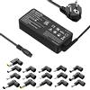 SLDYAPCX Caricabatterie universale per laptop 90W con adattatore di alimentazione CA 16 pin, compatibile con HP Dell Lenovo Acer, Asus, IBM, Samsung, Toshiba, gateway, laptop Ultrabook Chromebook