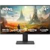 BenQ Monitor GW2491E 24 1080p FHD 100Hz IPS Eye-Care, HDMI, porta per display, 1080x1920, cornice ultra sottile, certificato TUV, senza sfarfallio, tecnologia Low Blue Light Plus, Eye-CareU(2025 New)