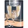 RIGA - SoCat Freshly - Dolcetti per gatti - Tenero filetto di sgombro - ricco di proteine - basso contenuto di grassi - senza coloranti né conservanti - premio ideale - 2 x 12 g