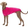 Croci Valencia - Maglioncino dolcevita invernale per cani, giacca cappotto con foro guinzaglio pettorina e elastici zampe, colore Rosa, taglia 70 cm
