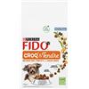 FIDO | Croq & Tenera| Cane | Crocchette| Alimento completo per cani adulti |con pollo e patate dolci | Borsa |7Kg