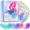 NUEDSFXO Patch Occhi con Collagene Marino Naturale & Acido Ialuronico, Perla Maschera Occhi, Patch Occhiaie, Contorno Occhi Antirughe e Occhiaie, Maschera per gli Occhi Idratante, Eye Patch Skin Care (18 PCS)