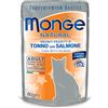 Monge Natural Superpremium 80 gr Tonno con Salmone Bustina Per Gatti