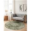 Hanse Home Lydia Tappeto a pelo corto, rotondo, orientale per soggiorno, a pelo corto, classico, morbido in stile orientale, per soggiorno, camera da letto, sala da pranzo, corridoio, Ø 120 cm